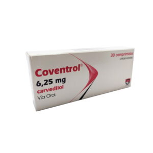 COVENTROL 6.25MG X 30 COMP (CARVEDILOL) (LETI) (TABLETAS)