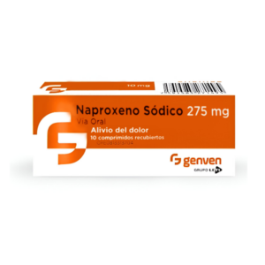 NAPROXENO SODICO 275 MG X 10 COMP (GENVEN)