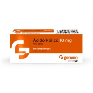ACIDO FOLICO 10MG X 30 COMP (GENVEN)