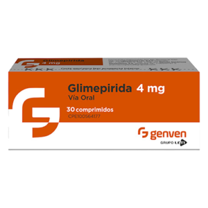 GLIMEPIRIDA 4MG X 30 TAB (GENVEN)