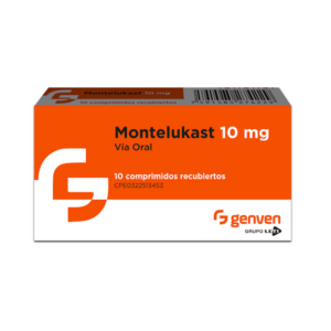 MONTELUKAST 10MG X 10 COMP (GENVEN)(TABLETAS)