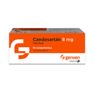 CANDESARTAN 8MG X 10 COMP (GENVEN)
