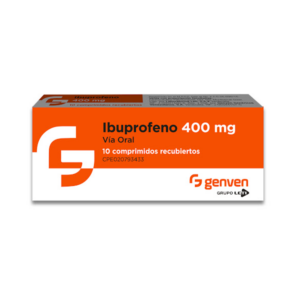 IBUPROFENO 400MG X 10 COMP (GENVEN) (TABLETAS)