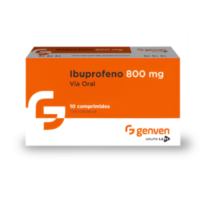 IBUPROFENO 800MG X 10 TAB (GENVEN) (TABLETAS)