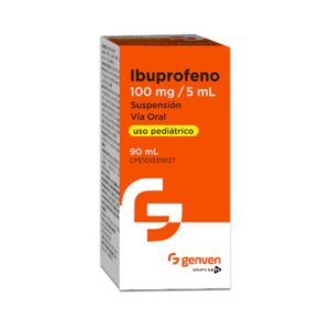 IBUPROFENO 100MG/5ML SUSP 90ML (GENVEN) (JARABES)