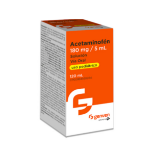 ACETAMINOFEN 180MG/5ML SUSP X 120ML (GENVEN) (JARABES)