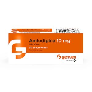 AMLODIPINA 10MG X 30 TAB (GENVEN)(TABLETAS)