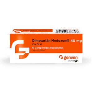 OLMESARTAN 40MG X 30 COMP (GENVEN) (TABLETAS)