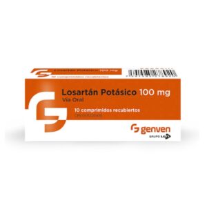 LOSARTAN POTASICO 100MG X 10 TAB (GENVEN) (TABLETAS)