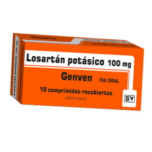 LOSARTAN POTASICO 100MG X 10 TAB (GENVEN) (TABLETAS)