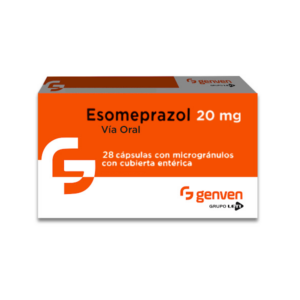 ESOMEPRAZOL 20MG X 28 CAP (GENVEN) (TABLETAS)