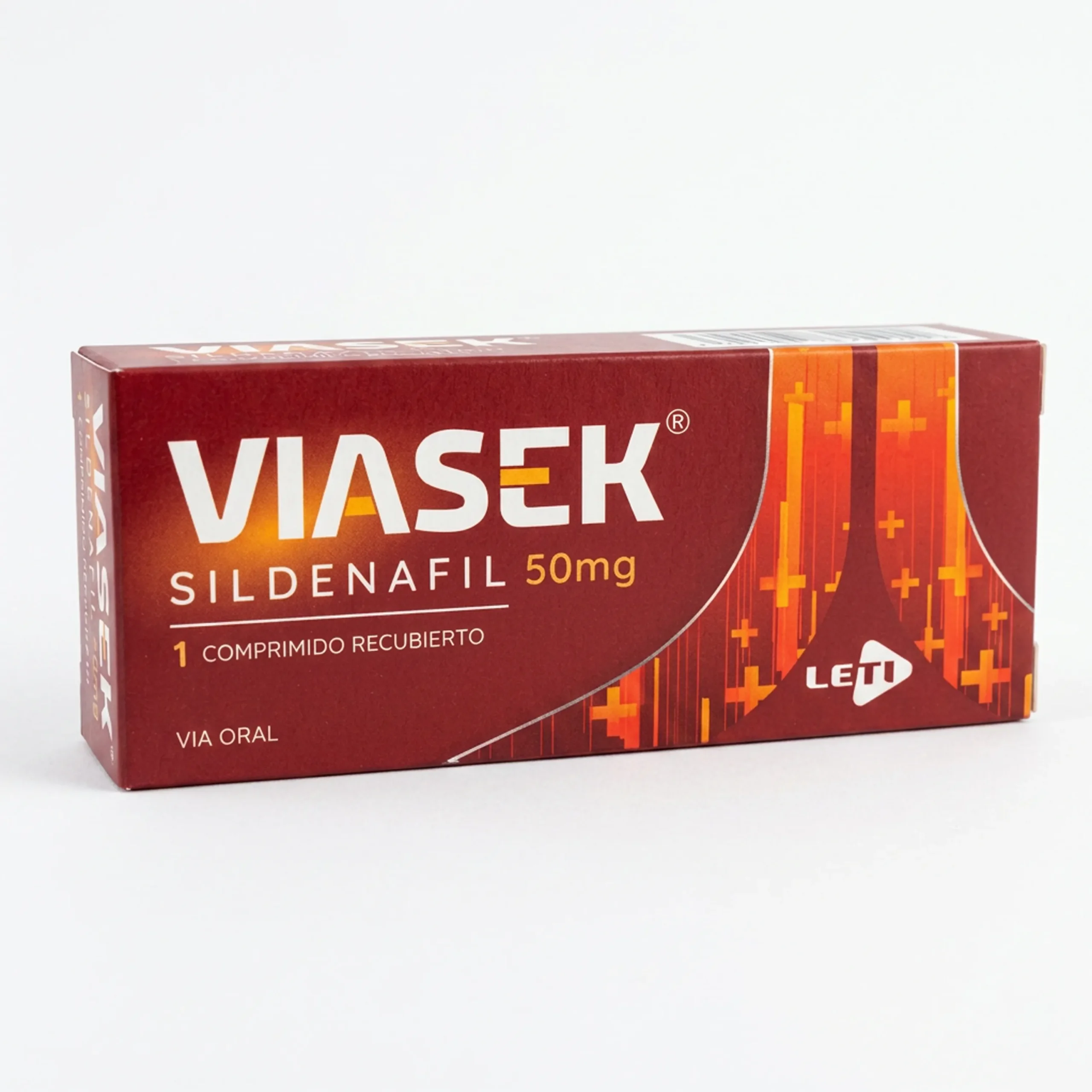 VIASEK 50MG X 1 TAB (SILDENALFIL)(LETI)
