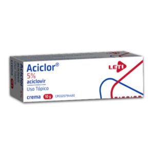 ACICLOR 5% CR TOPICA 10GR (ACICLOVIR) (LETI) (CREMAS)