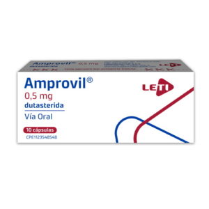 AMPROVIL 0,5MG X 10 CAP (DUTASTERIDA) (LETI) (TABLETAS)