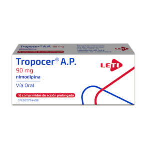 TROPOCER 90MG X 10 COMP A.P (NIMODIPINA)(LETI)