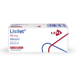 LISILET 10 MG X 30 COMP (LISINOPRIL) (LETI)