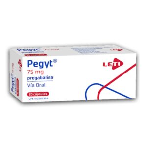 PEGYT 75MG X 20 CAP (PREGABALINA)(LETI)