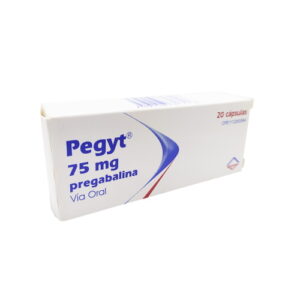 PEGYT 75MG X 20 CAP (PREGABALINA) (LETI) (TABLETAS)