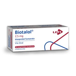 BIOTALOL 2.5MG X 10 COMP (BISOPROLOL) (LETI) (TABLETAS)
