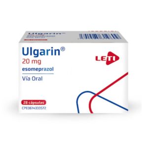 ULGARIN 20MG X 28 CAP (ESOMEPRAZOL) (LETI) (TABLETAS)