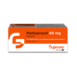 PANTOPRAZOL 40MG X 10 TAB (GENVEN) (TABLETAS)