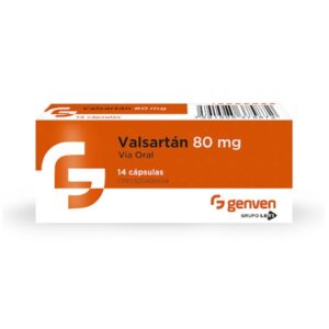 VALSARTAN 80MG X 14 TAB (GENVEN) (TABLETAS)