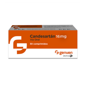 CANDESARTAN CILEXETILO 16MG X 30 TAB (GENVEN)