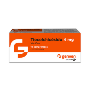 TIOCOLCHICOSIDO 4MG X 10 COMP (GENVEN)(TABLETAS)