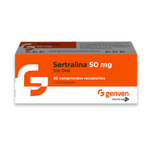 SERTRALINA 50 MG X 30 TAB (GENVEN)
