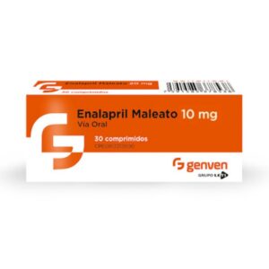 ENALAPRIL 10MG X 30 COMP (GENVEN)(TABLETAS)