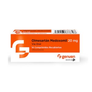 OLMESARTAN 20MG X 14 COMP (GENVEN) (TABLETAS)