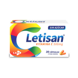 LETISAN 500MG X 30 CAP (VITAMINA C) (LETI) (TABLETAS)