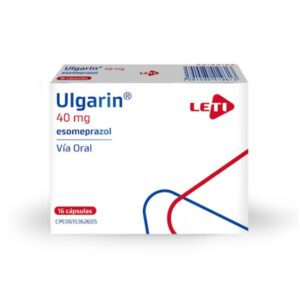 ULGARIN 40 MG X 16 CAP (ESOMEPRAZOL) (LETI)