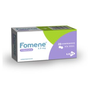 FOMENE 2.5 MG X 28 TAB (TIBOLONA) (LETI)