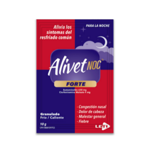 ALIVET GRANULADO NOCHE FORTE X 1 SOBRE 10G (LETI)