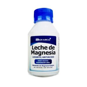 LECHE MAGNESIA 120ML SABOR ORIGINAL (BIOFARCO) (JARABES)
