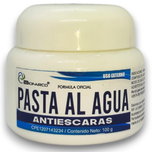 PASTA AL AGUA 100 GRS (BIOFARCO)(RECETURA)