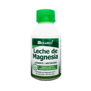 LECHE MAGNESIA 8.5% SUSP 120ML SABOR MENTA (BIOFARCO)(JARABE)