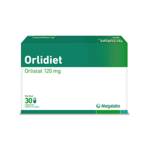ORLIDIET 120MG X 30 CAP (ORLISTAT) (TABLETAS) (MEGALABS)