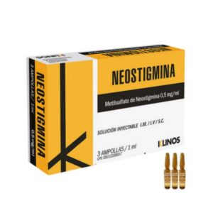 NEOSTIGMINA 0.5MG/1ML X 3 AMP I.M/I.V (AMPOLLAS) (KLINOS)