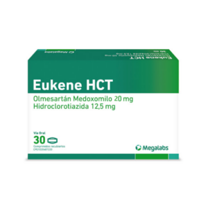 EUKENE HCT 20MG/12.5MG X 30 COMP (OLMESARTAN/HCT) (MEGALABS)