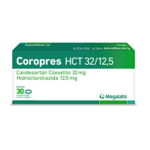 COROPRES H 32MG/12.5MG X 30 TAB (CANDESARTAN + HCT) (MEGALABS)
