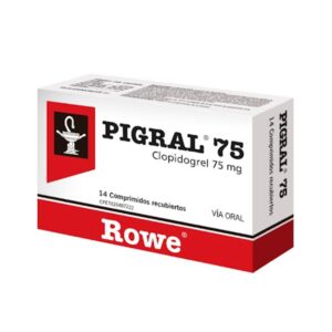 PIGRAL 75MG X 14 COMP (CLOPIDOGREL) (ROWE) (TABLETAS)