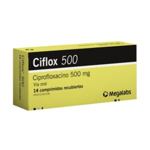 CIFLOX 500MG X 14 COMP (CIPROFLOXACINO) (MEGALABS)