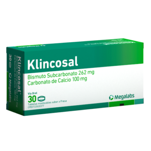 KLINCOSAL X 30 TAB (BISMUTO SUBCARB/CARB DE CALCIO)(MEGALABS)(TABLETAS)