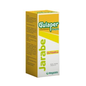 GULAPER 100MG/5ML JBE PED X 60ML (CARBOXIMETILCISTEINA) (JARABES) (MEGALABS)
