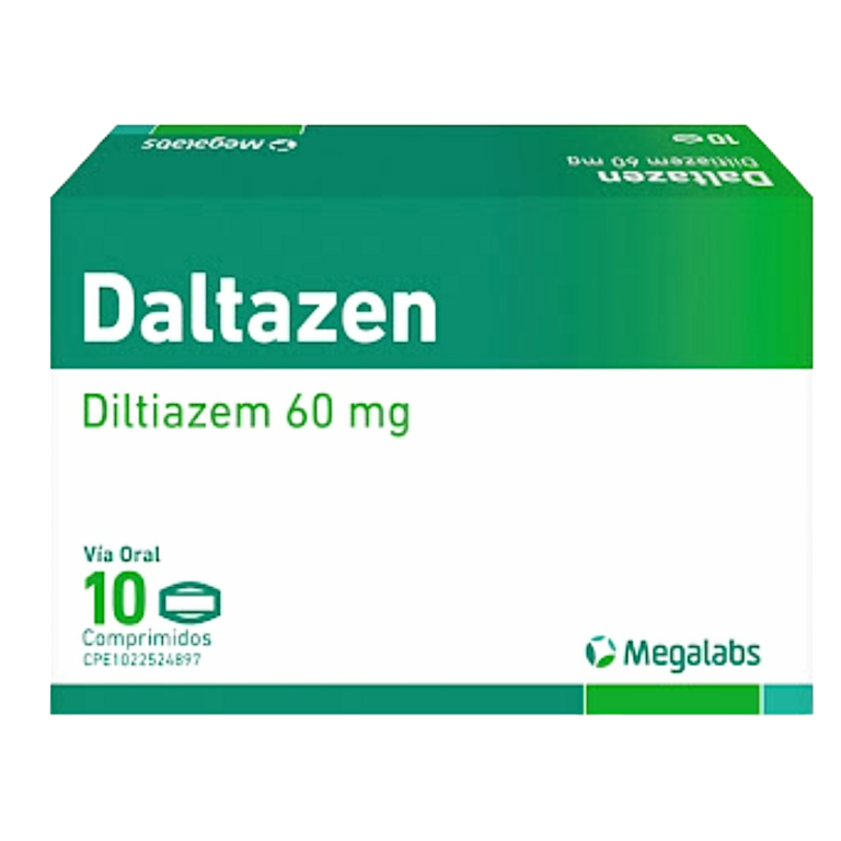 DALTAZEN 60MG X 10 COMP (DILTIAZEM) (TABLETAS) (KLINOS)