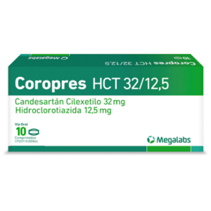 COROPRES H 32MG/12.5MG X 10 TAB (CANDESARTAN + HCT) (MEGALABS)