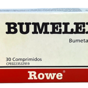 BUMELEX 1MG X 30 COMP (BUMETANIDA) (ROWE) (TABLETAS)