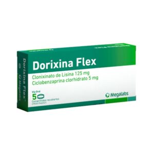 DORIXINA FLEX 125MG X 5 COMP (LISINA/CICLOBENZAPRINA) (TABLETAS) (MEGALABS)